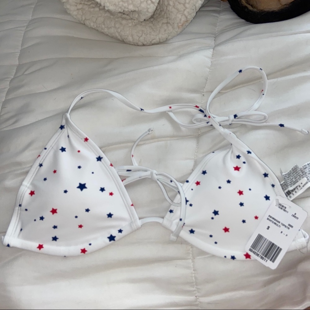 Brand new triangle bikini top